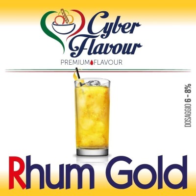 RHUM GOLD Aroma Concentrato 10mL CYBERFLAVOUR