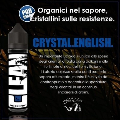 AZHAD'S ELIXIRS AROMA SHOT SERIES CLEAN CRYSTAL ENGLISH