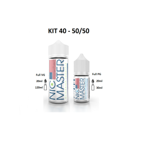 NIC MASTER KIT 40(20 ML VG CHUBBY 120ML+20 ML PG CHUBBY 30ML)