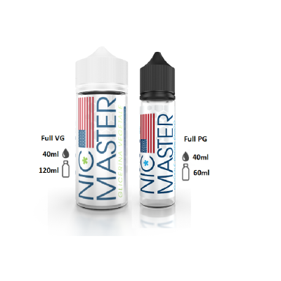 NIC MASTER KIT 80(40 ML VG CHUBBY 120ML+40 ML PG CHUBBY 60ML)