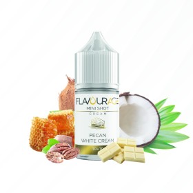 PECAN WHITE CREAM MINISHOT 10ML FLAVOURAGE