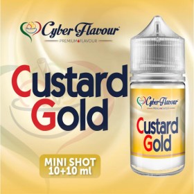 CUSTARD GOLD MINISHOT 10ML CYBERFLAVOUR