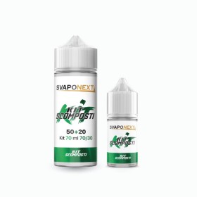 KIT SCOMPOSTO VERDE 70ML 70/30 SVAPONEXT